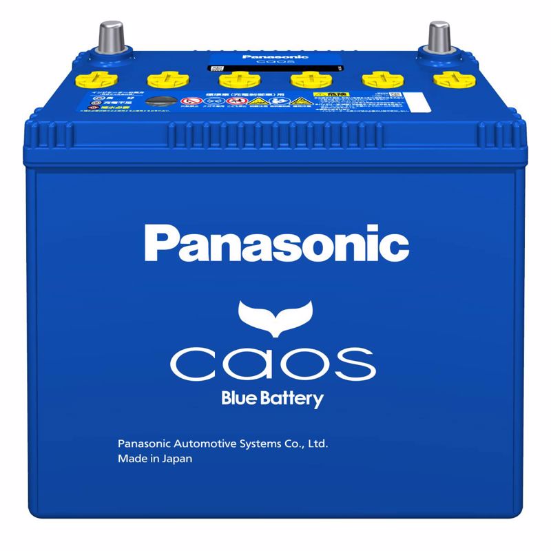 ブルー Panasonic（パナソニック） 80B24L Battery Blue caos Panasonic メンテナンス バッテリー 80B24L 国産車用 カオス メンテナンス